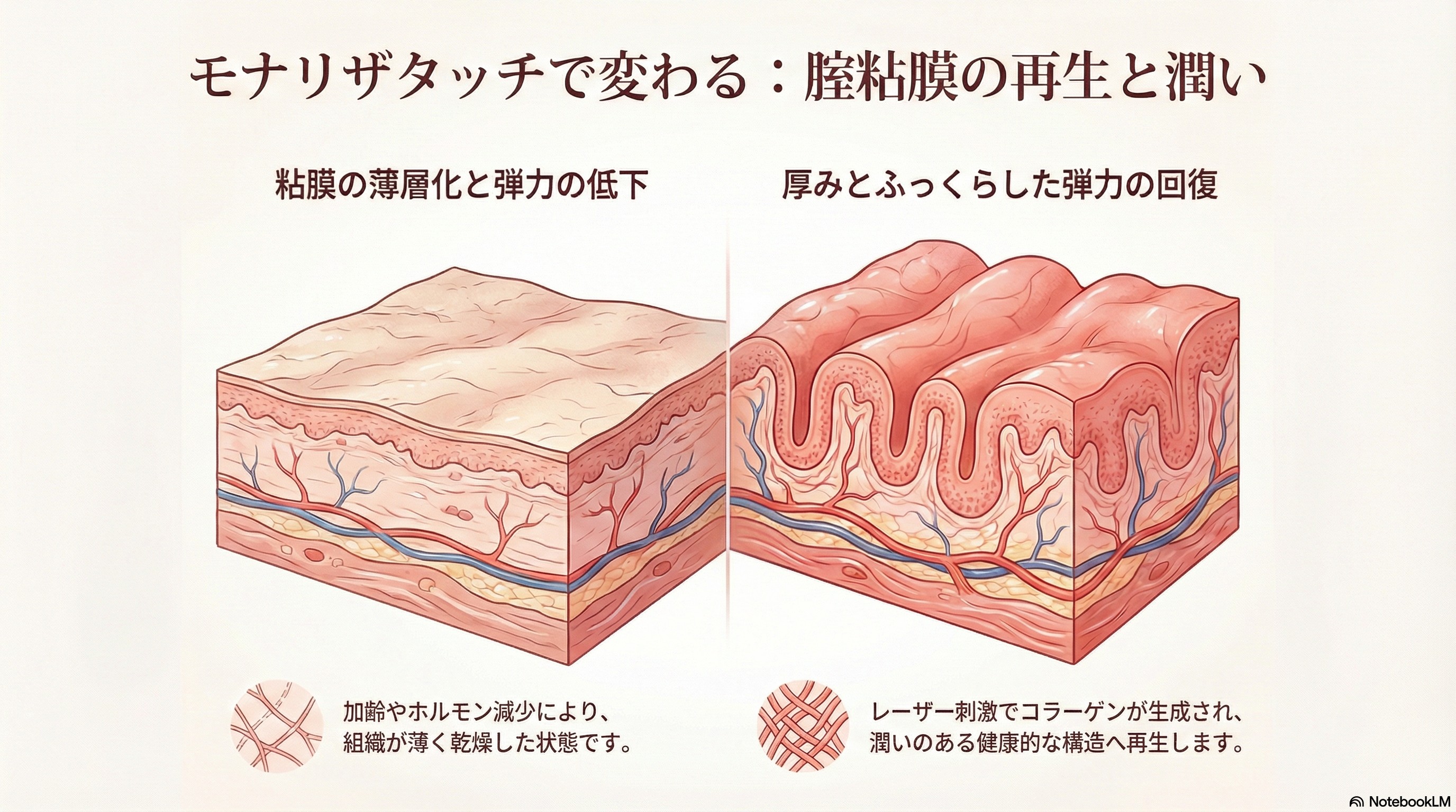 モナリザタッチで変わる膣粘膜の再生と潤い