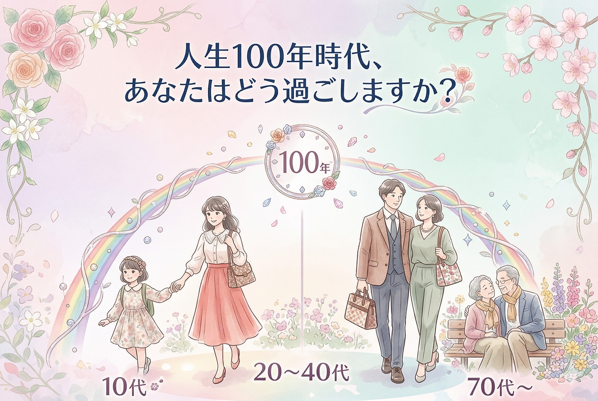 人生100年時代 あなたはどう過ごしますか？
